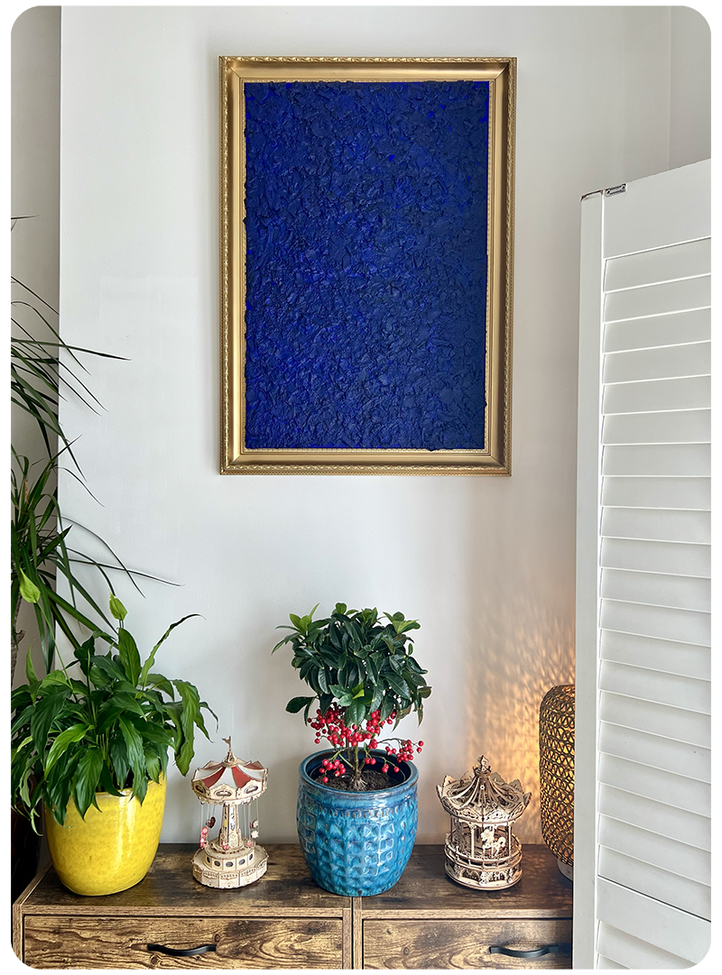 Alexandru R - Study in Klein Blue No. 28 (in situ)